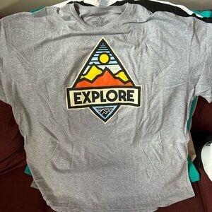 Explore Graphic T-Shirt - Gray